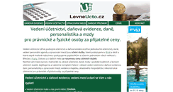 Desktop Screenshot of levneucto.cz
